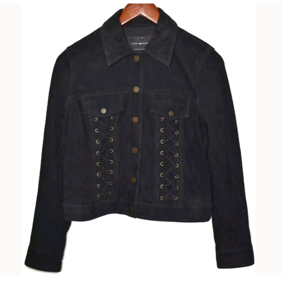 Lucky Brand Suede Jacket - Picture 2 of 5